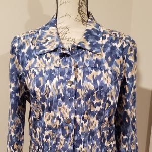 EUC Christopher & Banks  Petite L Blazer Jacket